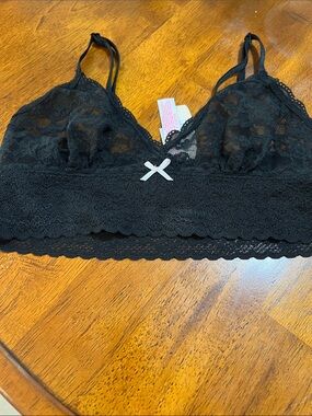 Victoria's Secret Black Lace Bralette